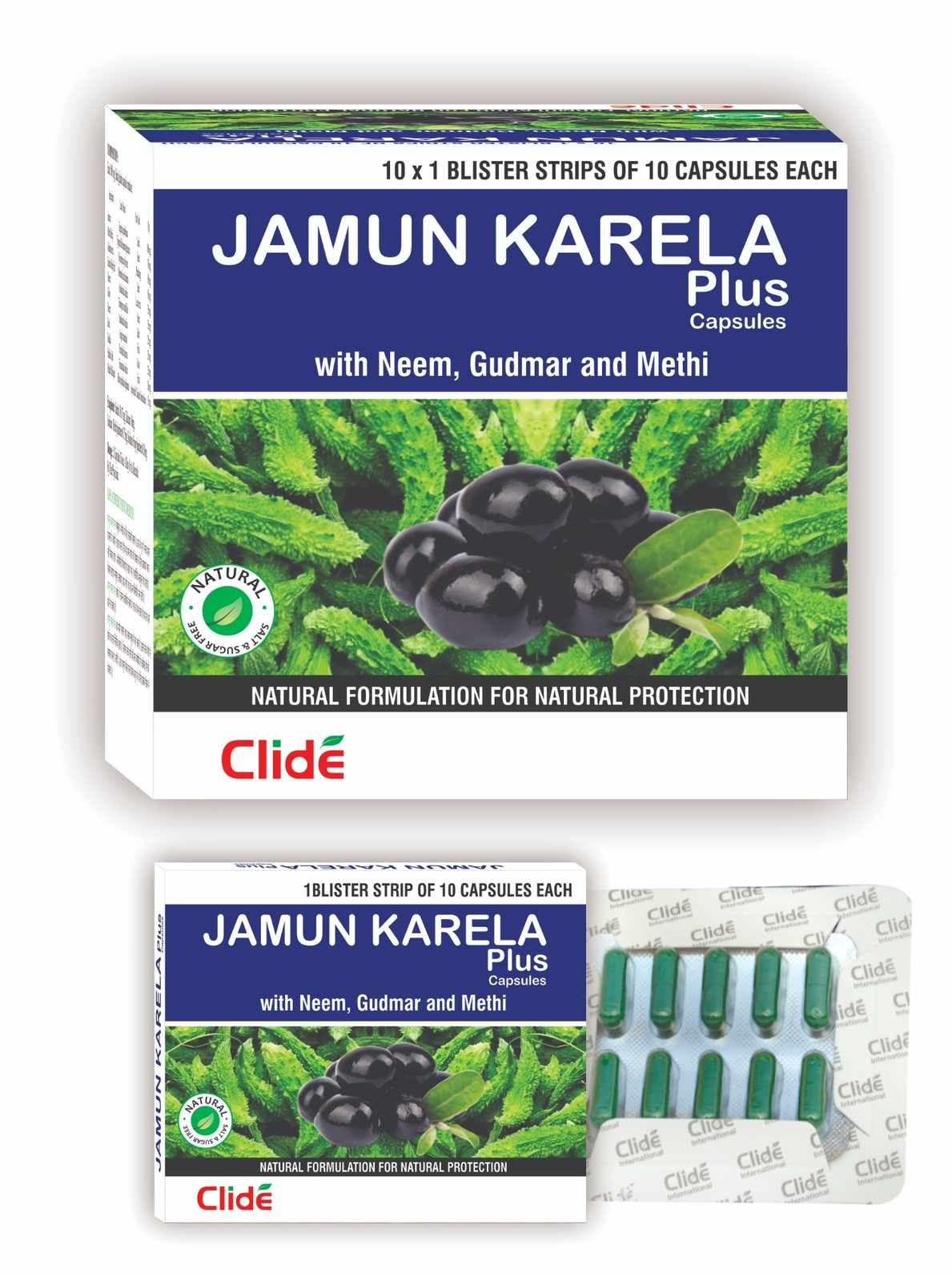 CLIDE JAMUN KARELA CAPSULE